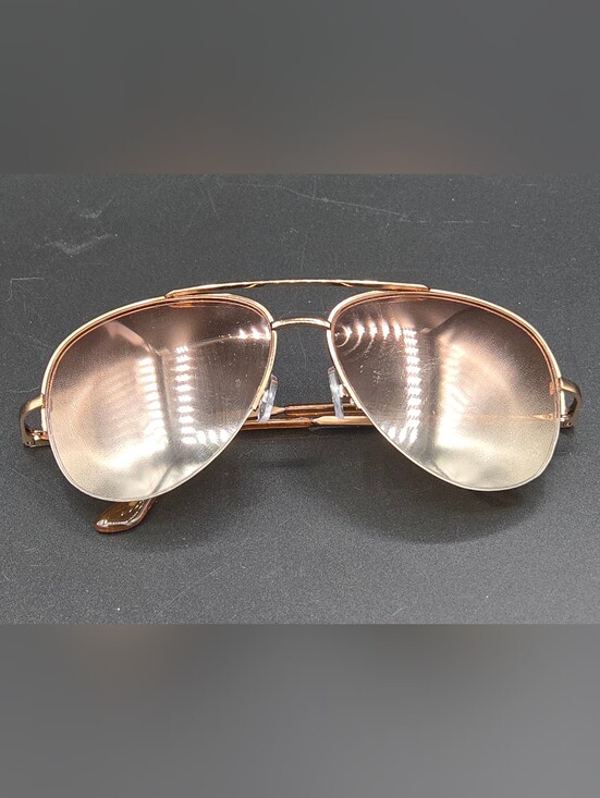 Jessica Simpson Accessories - Jessica Simpson Rose Gold Aviator Sunglasses